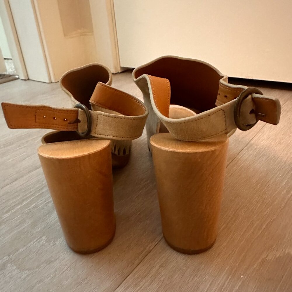 SEZANE Dakota High Clogs, Size US 7 (FR 38) - Picture 6 of 9